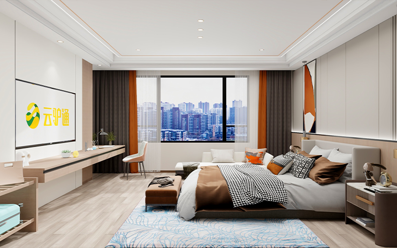 前厅管理与客房服务实训室